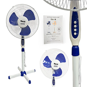 Домашній осьовий підлоговий вентилятор RECA RH 1641 для побутового використання