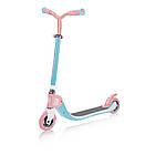 Самокат Globber FLOW Foldable 125 Japan (блакитно-рожевий), фото 3