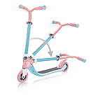 Самокат Globber FLOW Foldable 125 Japan (блакитно-рожевий), фото 4
