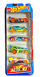 Hot Wheels Action HTV45 Набір машинок Хот Вілс 5 шт, фото 2