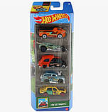 Hot Wheels HW Getaways HTV46 Набір машинок Хот Вілс 5 шт, фото 2