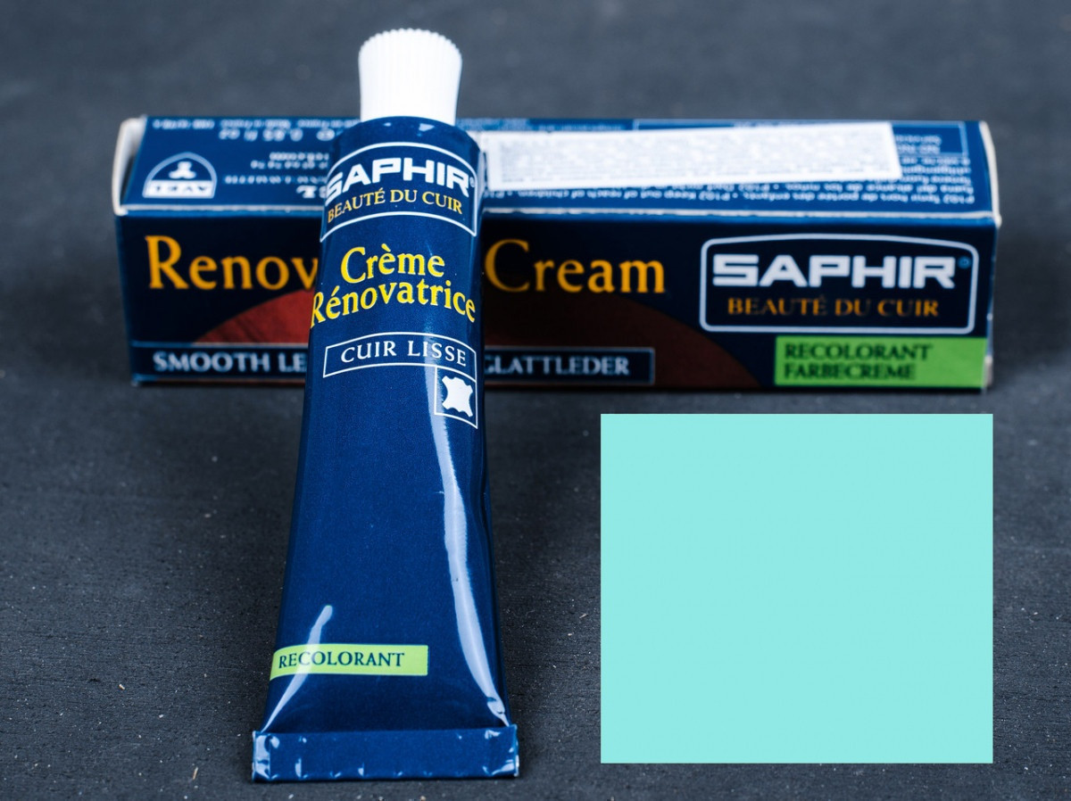 Рідка шкіра Saphir Creme Renovatrice, 25 мл, кол. блідо-блакитний (55)