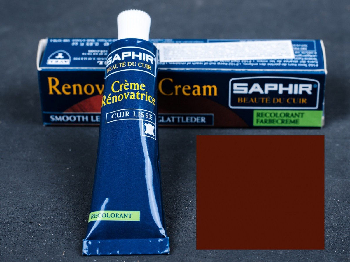 Рідка шкіра Saphir Creme Renovatrice, 25 мл, кол. коньяк (10)