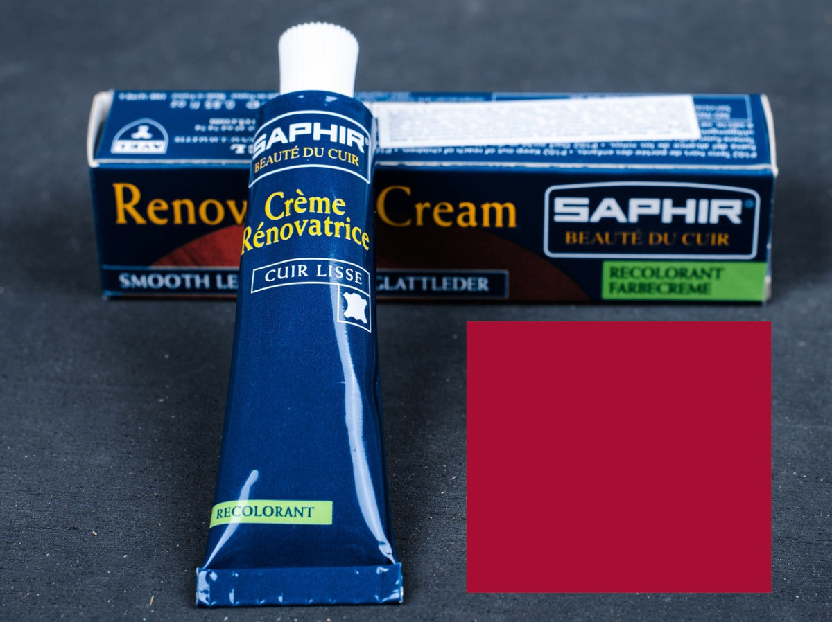 Рідка шкіра Saphir Creme Renovatrice, 25 мл, кол. фуксія (93)