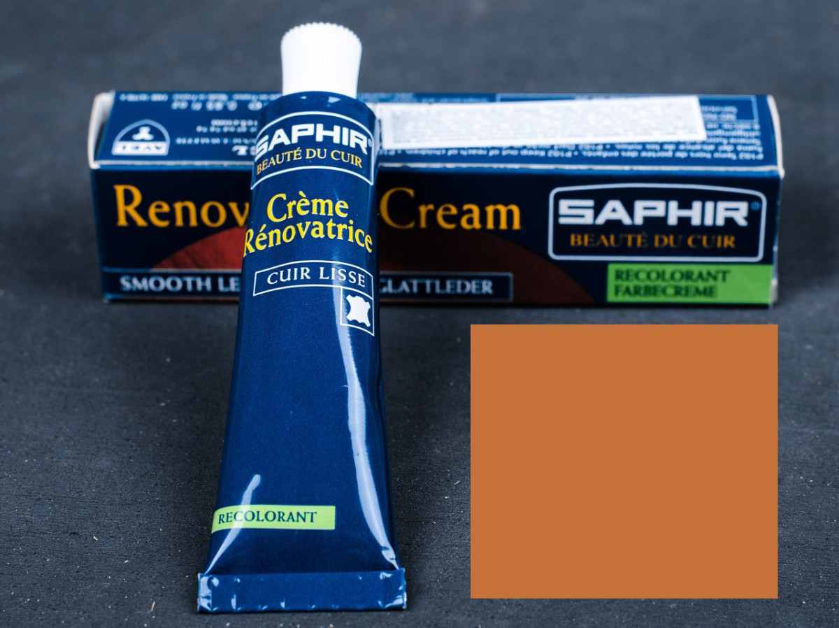 Рідка шкіра Saphir Creme Renovatrice, 25 мл, кол. натуральний (39)