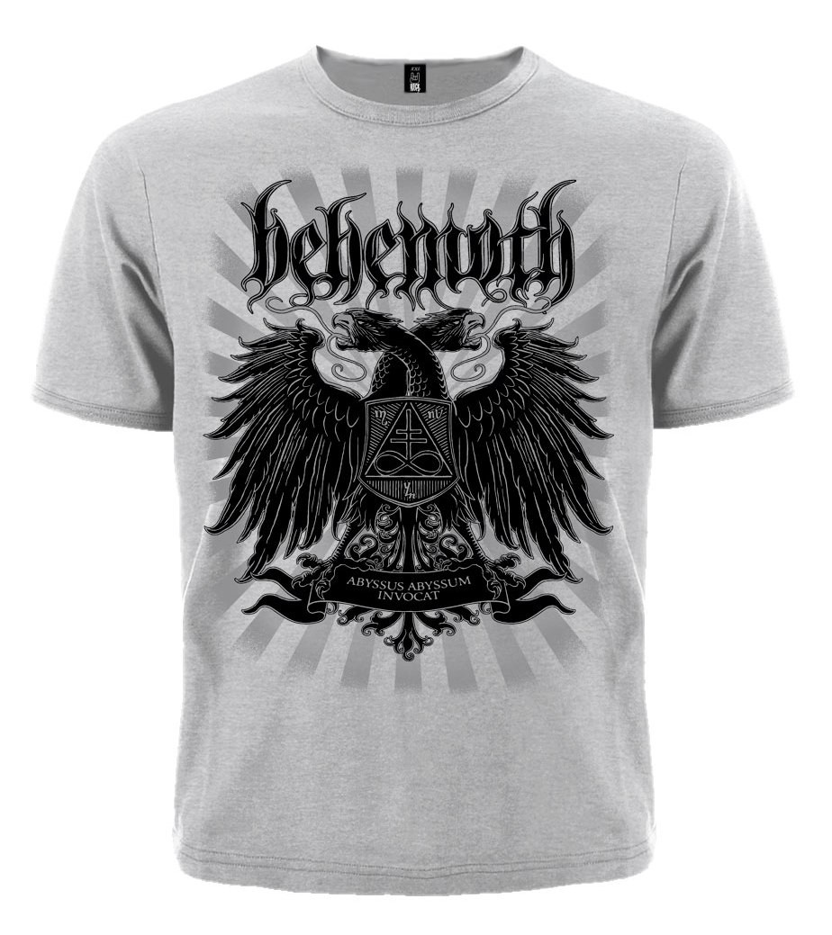 Футболка BEHEMOTH ABYSSUS ABYSSUM INVOCAT (МЕЛАНЖ) S