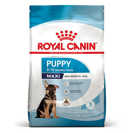 Сухий корм для цуценят ROYAL CANIN MAXI PUPPY для великих порід 15 кг, фото 1