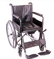 Інвалідна коляска для квартири з санітарним обладнанням складана Economy 2 OSD Санітарне інвалідне крісло