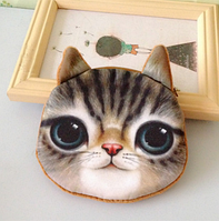 Універсальний гаманець-сумочка в образі мордочки милого котика