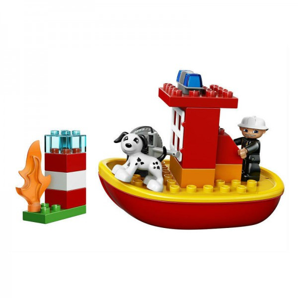 Конструктор Лего дупло LEGO Duplo Пожежний катер 10591