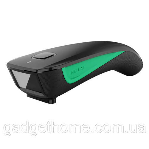 ТОП! Бездротовий 1D сканер штрихкодів USB Bluetooth АКБ, компактний, Netum C740 - (gHome), фото 1