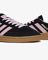 Жіночі Кросівки Adidas Spezial Handball Black Clear Pink Gum / Адідас Спешл Гандбол Гам Чорні з Рожевим, фото 6