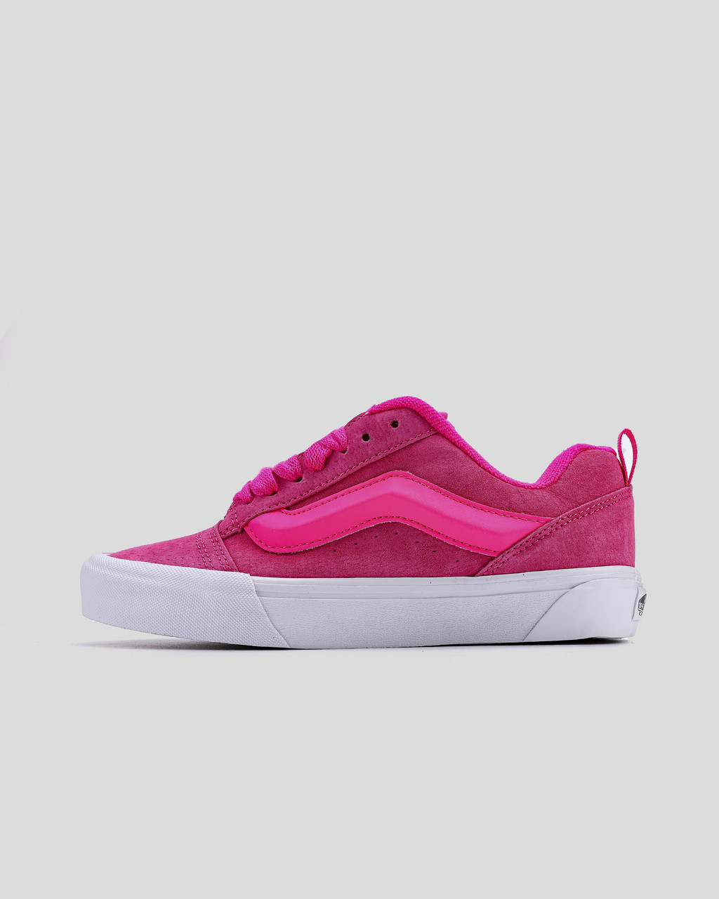 Жіночі Кеди Vans KNU Skool Pink Glo / Ванс КНУ Скул Гло Рожеві