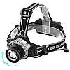 Ліхтар на голову з вбудованим акумулятором BL-W002 XPE, Портативний світлодіодний налобний ліхтар GQ-57, фото 5