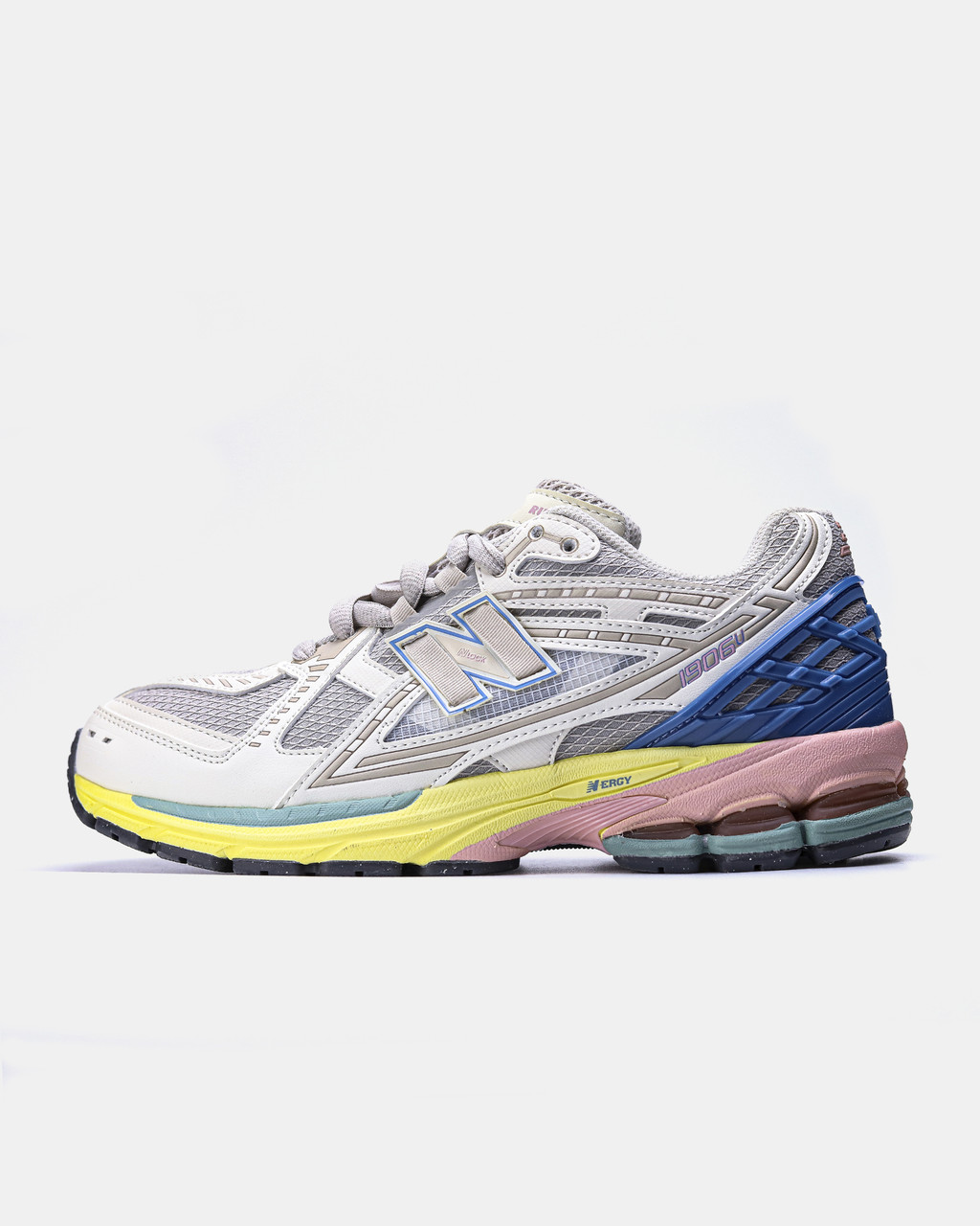Чоловічі Кросівки New Balance 1906U Angora Blue Pink / Нью Беланс 1906Ю Ангора Сірі з Синім та Рожевим
