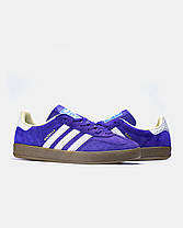 Жіночі Кросівки Adidas Gazelle Indoor Purple White / Адідас Газелі Індор Фіолетові з Білим, фото 6