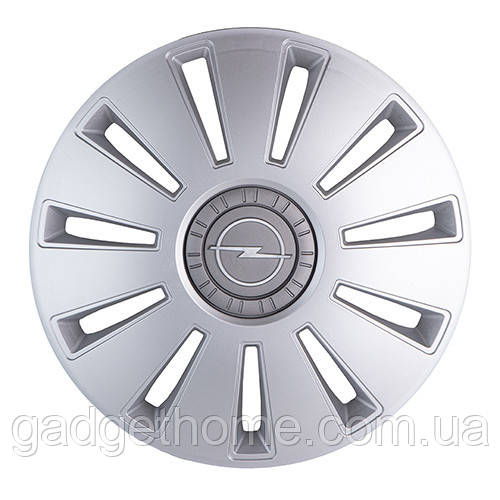ТОП! Ковпаки 16" REX OPEL сірі - (gHome), фото 1