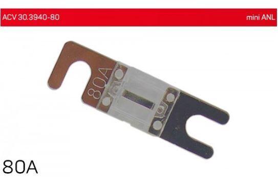 Запобіжники mini ANL 80A 1 шт ACV 30.3940-80