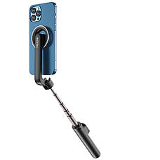 Монопод для iPhone MagSafe штатив 69 см пульт TELESIN WS-22005, фото 4