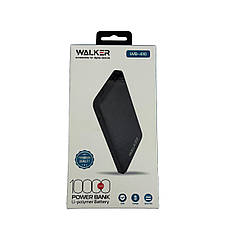Повербанк WALKER WB-410, 10000 mAh, black