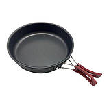 Набір посуду для кемпінгу в похідному мішечку на 15 предметів -POSK-15, фото 4