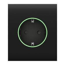 Ajax CenterCover (smart) [type F] [55] ASP black передня панель