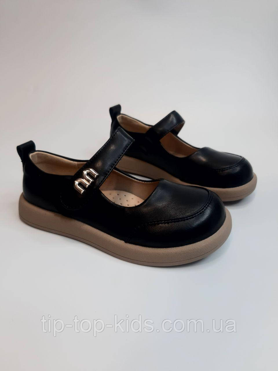 Туфлі для дівчинки Clibee 329 DC black чорні р.34,35, фото 1