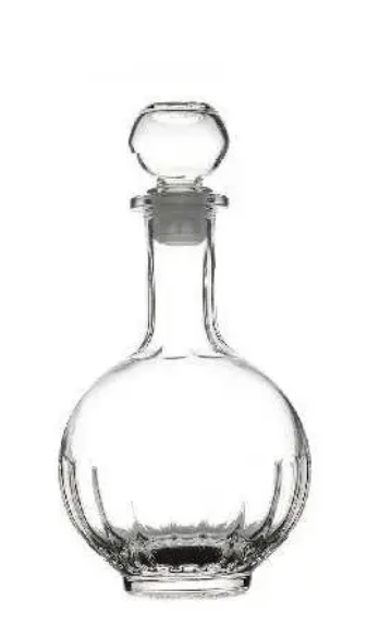 Графін для горілки, коньяку Куля з кришкою 0,5л (9463)