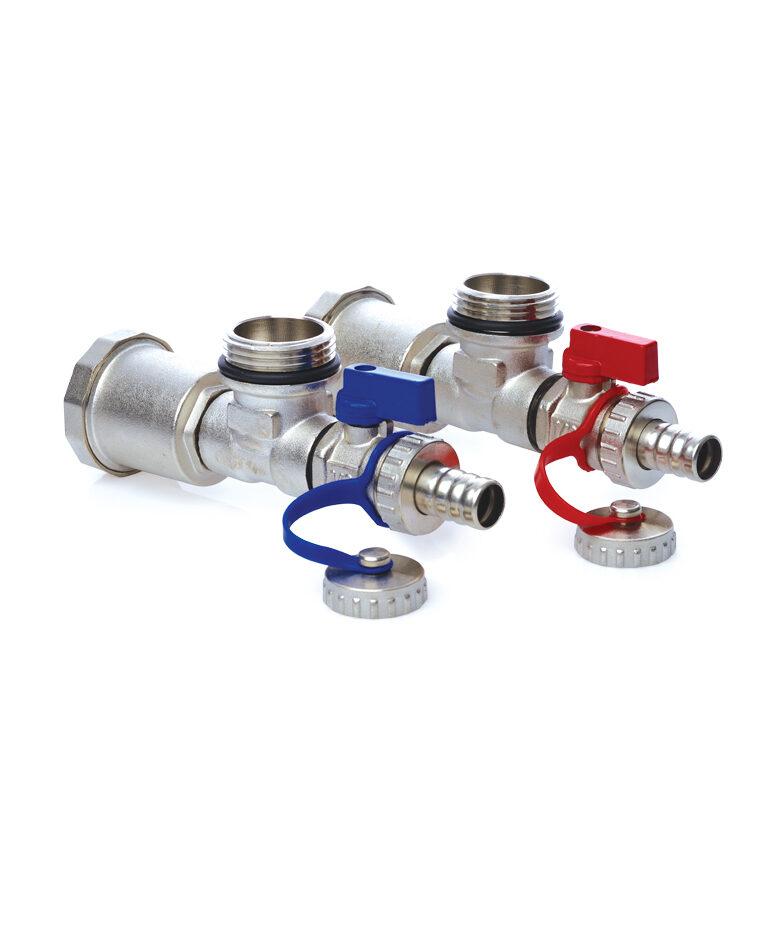 Кінцевий елемент колектора 1"  KOER прямий