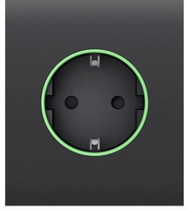 Ajax CenterCover (smart) [type F] [55] ASP graphite передня панель