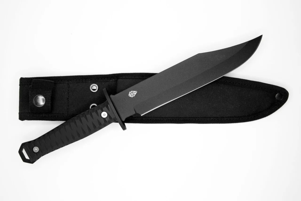 Армійський ніж ЧОРНОБАЙ Brothers Knives сталь 1.4116