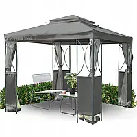 Павільйон садовий GardenLine ALTANA Grey