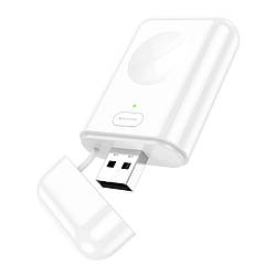 Зарядка-павербанк для смарт годинника 1000mAh HOCO J120 |iWatch 1-9, SE/SE2, Ultra/Ultra2, 1000mAh| Білий