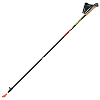 Палиці для Скандинавської Ходьби Gabel FX-75 Snake Carbon 105 Dual Spike (7008351011050) Карбонові Італія, фото 2