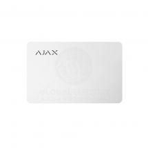 000022790 Картка Ajax Pass 100шт, Jeweler, безконтактна, білий