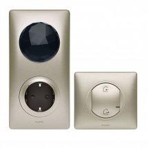 067627 Celiane with NETATMO. Набір упр. освітленням(Мікромодуль реле +2 бездротових вимикача).Графіт