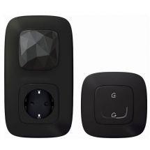 752796 Valena Allure with NETATMO. Старт.набір(Шлюз WiFi+smart-розетка+вимикач "Вдома/Не вдома").Алюміній