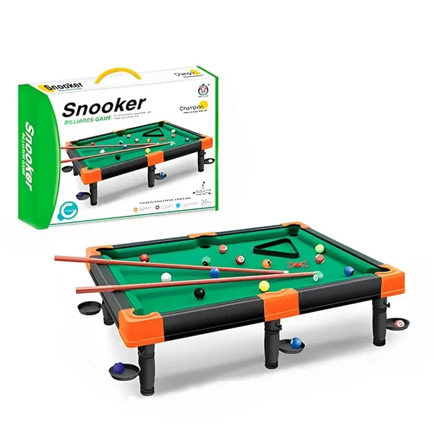 Настільна гра більярд F178-98 (настільний, розмір  49,5-37,5-16 см)