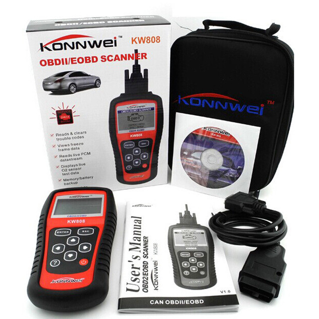 OBDII/EOBD scanner KW 808, фото 1