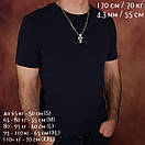 Чоловіча срібна цепочка якір і освячений кулон хрестик меч Архангела Михаїла православний. Довжина 55 см, фото 10