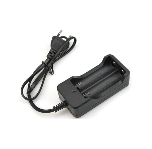 Зарядний пристрій двоканальний для акумуляторів 18650