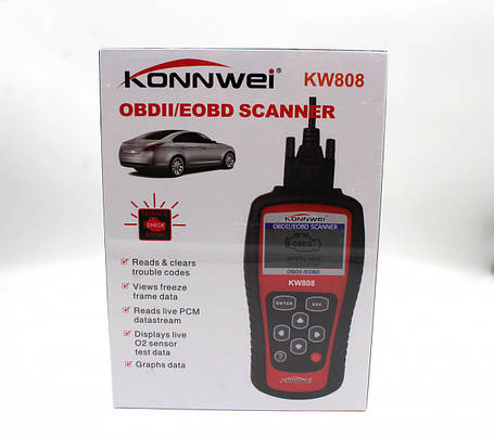 OBDII/EOBD scanner KW 808, фото 3