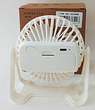 Мінівентилятор USB з акумулятором, фото 2