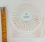 Мінівентилятор USB з акумулятором, фото 4