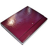 Папка-короб на липучці АКАДЕМІЯ, картонна, А4, 40 мм, PP-покриття, фото 8