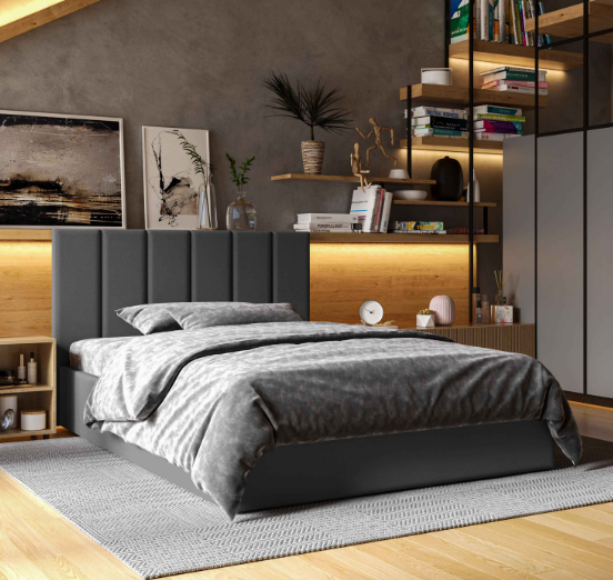 Ліжко двоспальне  "Line", фото 1