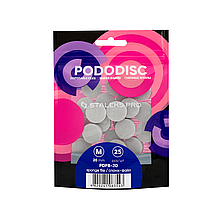 СПОНЖ-ФАЙЛ ПОЛІРУВАЛЬНИК ДЛЯ ПЕДИКЮРНОГО ДИСКА STALEKS PRO PODODISC M 25 ШТ PDFB-20