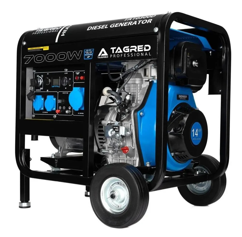 Дизельний генератор Tagred 6,5 кВт TA10300D, фото 1