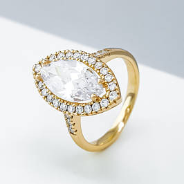 Каблучки медичне золото XUPING, позолотка 18К