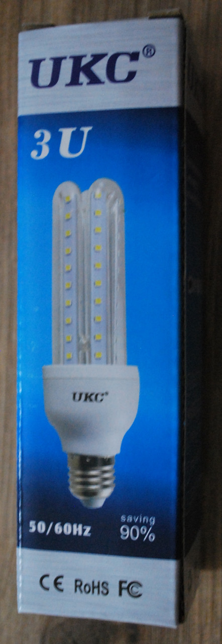 Светодиодная LED лампочка UKC 5W E27 3U 5шт, А296 - фото 2 - id-p428078140